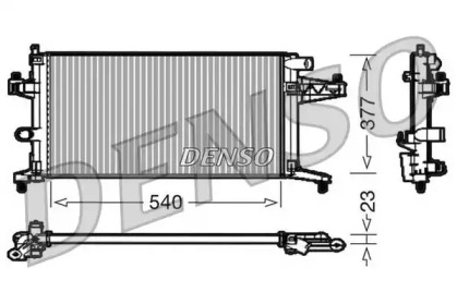 Теплообменник (DENSO: DRM20038)