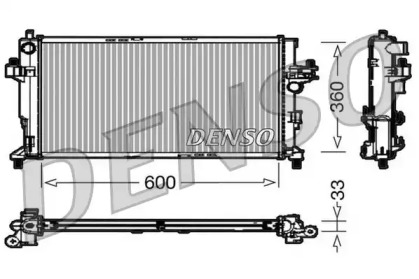 Теплообменник (DENSO: DRM20039)