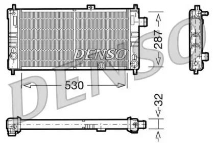 Теплообменник (DENSO: DRM20064)