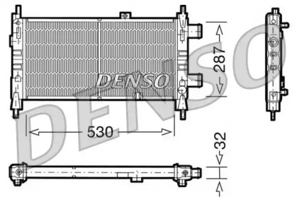 Теплообменник (DENSO: DRM20065)