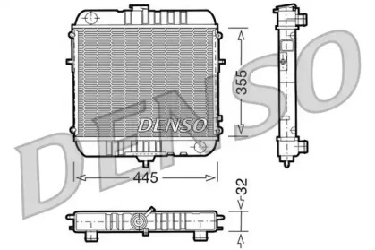 Теплообменник (DENSO: DRM20072)