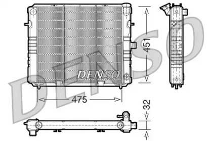 Теплообменник (DENSO: DRM20074)