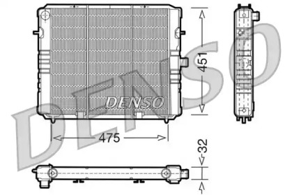 Теплообменник (DENSO: DRM20076)