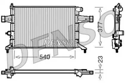 Теплообменник (DENSO: DRM20082)