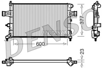 Теплообменник (DENSO: DRM20083)