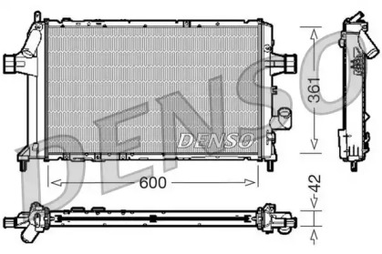 Теплообменник (DENSO: DRM20085)