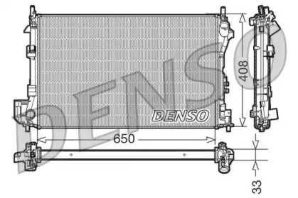 Теплообменник (DENSO: DRM20087)