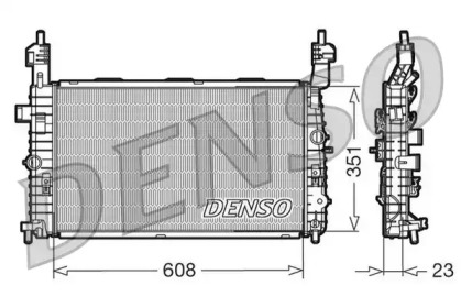 Теплообменник (DENSO: DRM20093)