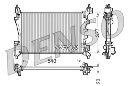 Теплообменник (DENSO: DRM20095)