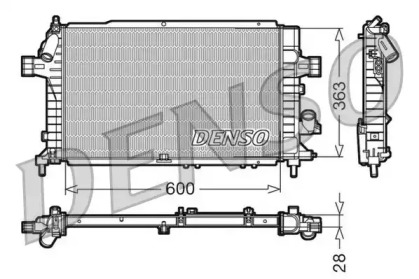 Теплообменник (DENSO: DRM20104)