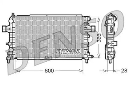 Теплообменник (DENSO: DRM20105)