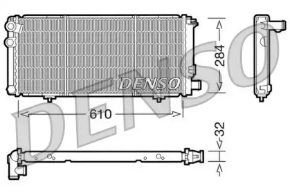 Теплообменник (DENSO: DRM21010)