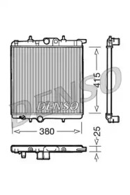 Теплообменник (DENSO: DRM21020)