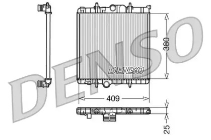 Теплообменник (DENSO: DRM21025)