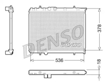 Теплообменник (DENSO: DRM21034)