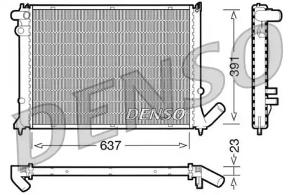 Теплообменник (DENSO: DRM21050)