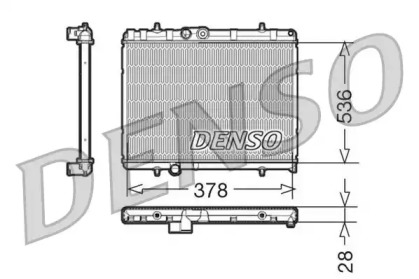 Теплообменник (DENSO: DRM21056)