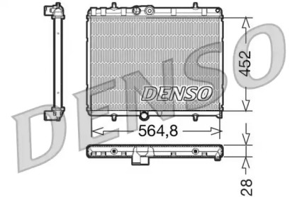 Теплообменник (DENSO: DRM21057)