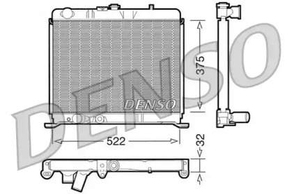 Теплообменник (DENSO: DRM21060)