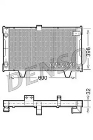 Теплообменник (DENSO: DRM21061)