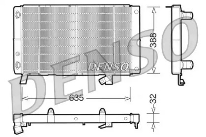 Теплообменник (DENSO: DRM21074)