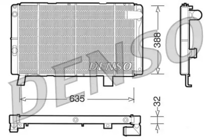 Теплообменник (DENSO: DRM21075)