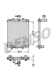 Теплообменник (DENSO: DRM21600)