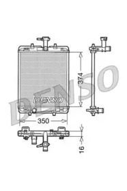 Теплообменник (DENSO: DRM21602)