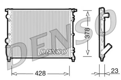 Теплообменник (DENSO: DRM23001)