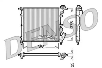 Теплообменник (DENSO: DRM23002)