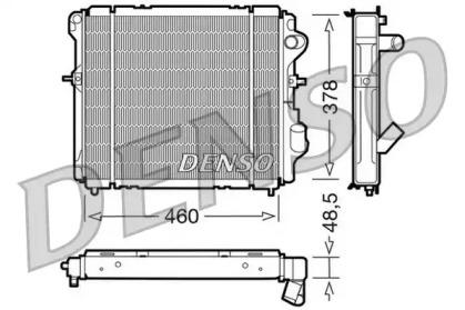 Теплообменник (DENSO: DRM23007)