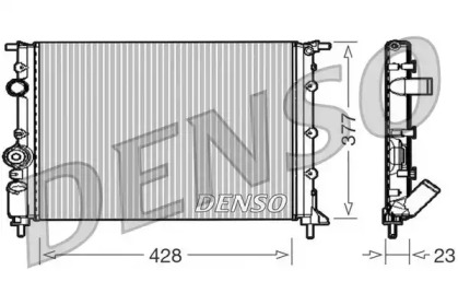 Теплообменник (DENSO: DRM23008)