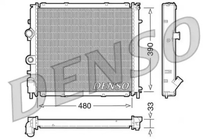 Теплообменник (DENSO: DRM23011)