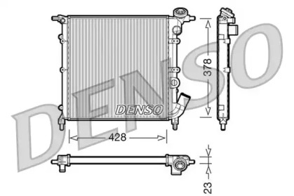 Теплообменник (DENSO: DRM23012)