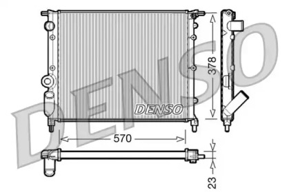 Теплообменник (DENSO: DRM23013)