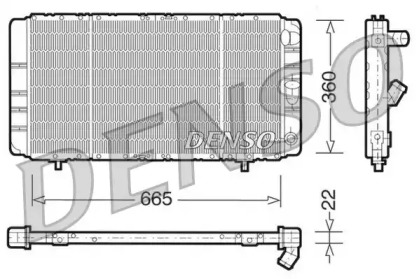 Теплообменник (DENSO: DRM23020)