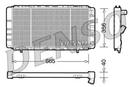 Теплообменник (DENSO: DRM23021)