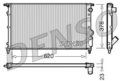 Теплообменник (DENSO: DRM23022)