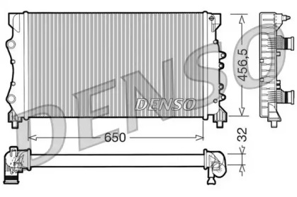 Теплообменник (DENSO: DRM23024)