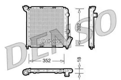 Теплообменник (DENSO: DRM23026)