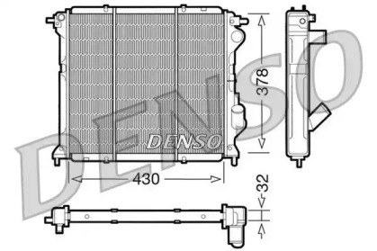 Теплообменник (DENSO: DRM23027)