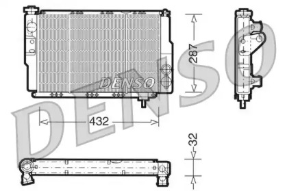 Теплообменник (DENSO: DRM23040)