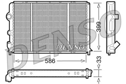 Теплообменник (DENSO: DRM23050)