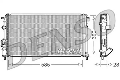 Теплообменник (DENSO: DRM23052)