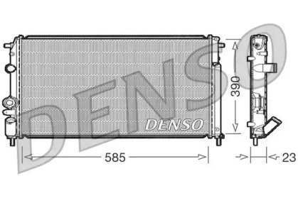 Теплообменник (DENSO: DRM23053)