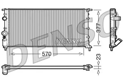 Теплообменник (DENSO: DRM23054)