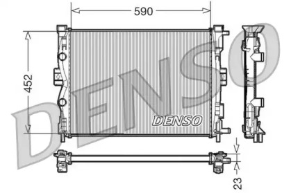 Теплообменник (DENSO: DRM23055)