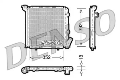 Теплообменник (DENSO: DRM23071)