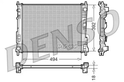 Теплообменник (DENSO: DRM23078)