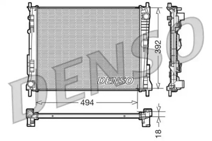 Теплообменник (DENSO: DRM23079)